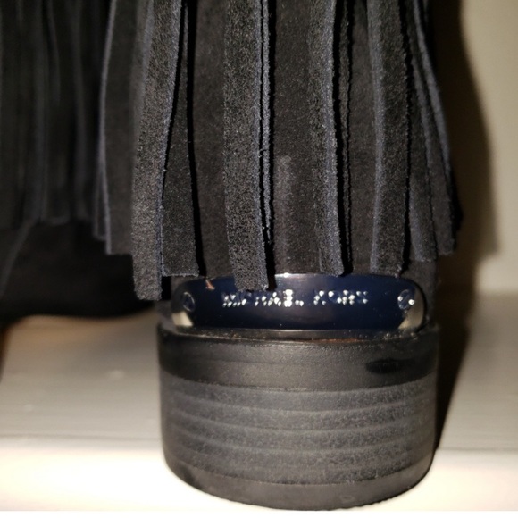 ✨MK suede fringe studded booties ✨ - Picture 4 of 12